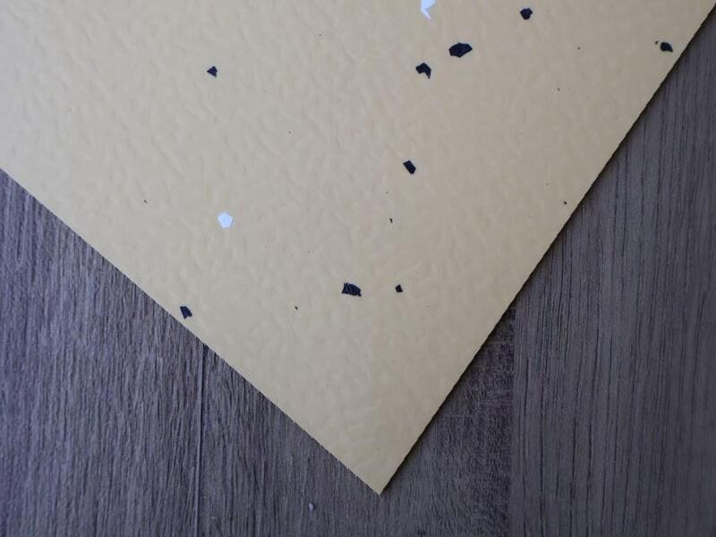 damaged rubber roll due to moisture